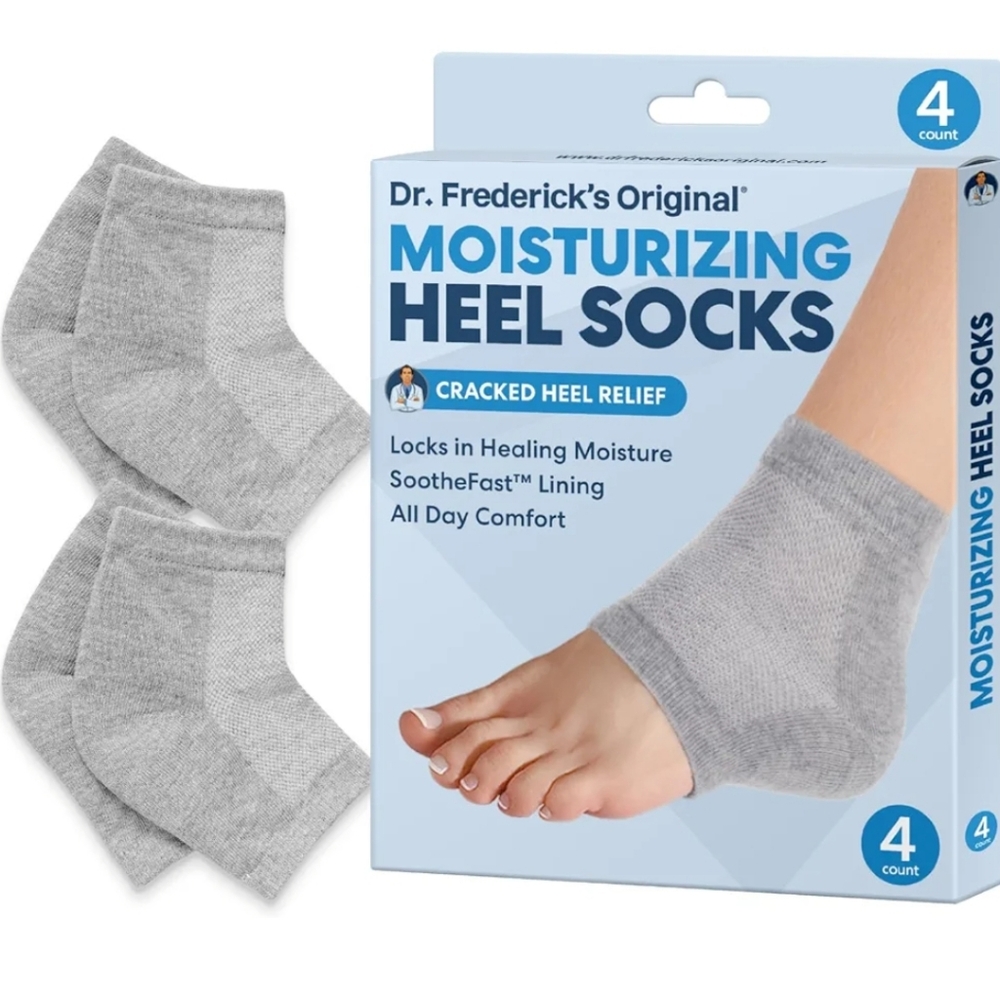 Exptolii Moisturizing Socks for Cracked Heels - Fast Cracked Heel Repair. Dry Ro